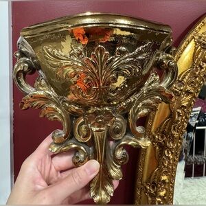 Vintage Homco Wall Pocket Planter